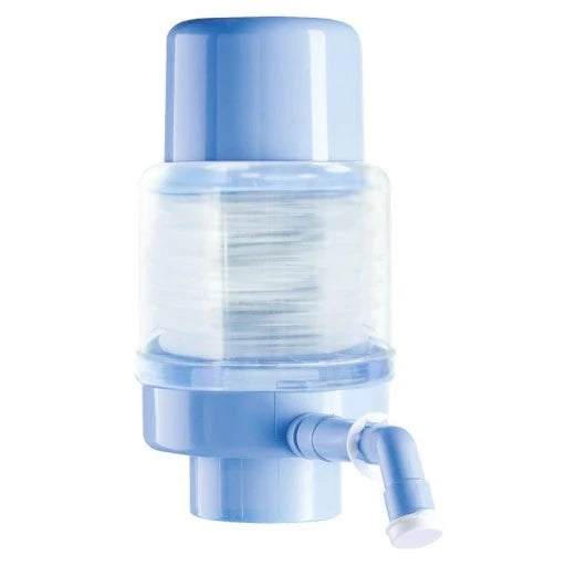 Stabiele handpomp voor waterfles
