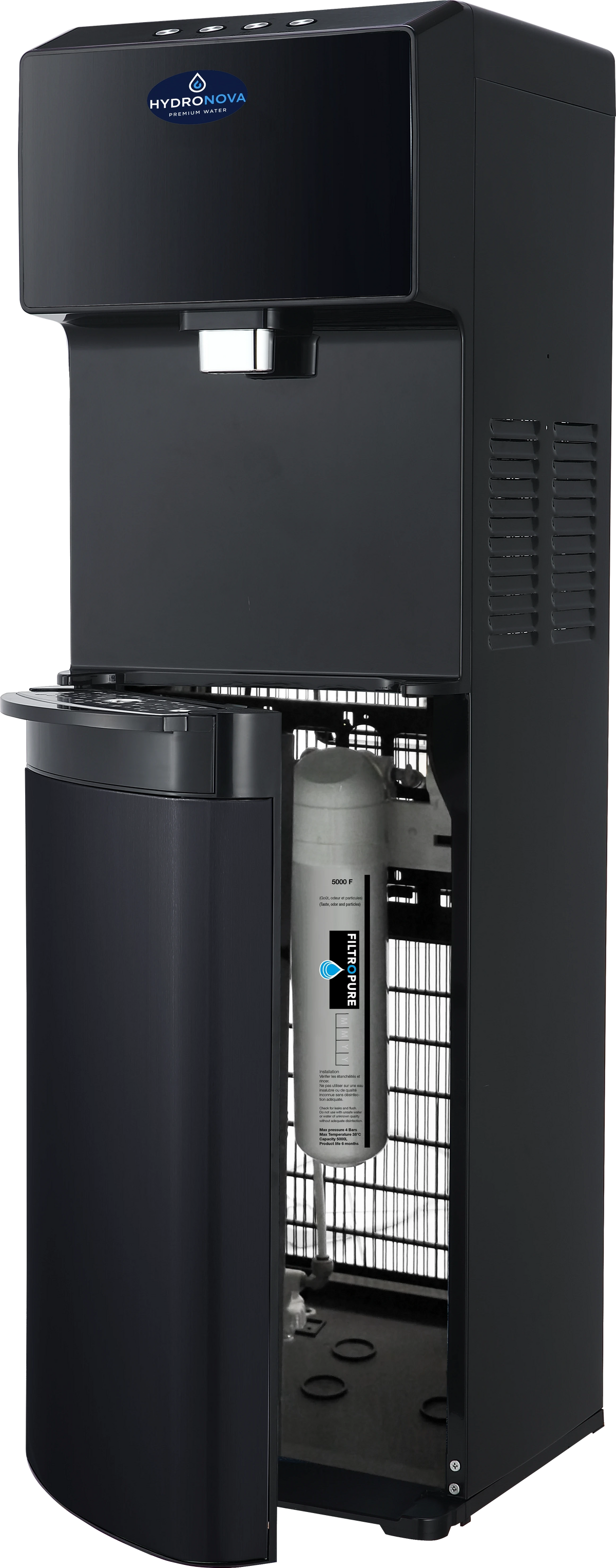 Touchless waterleiding-dispenser – koud/kamer/heet